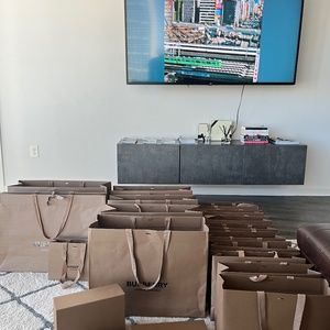100% Authentic Burberry Shopping Bags and Boxes